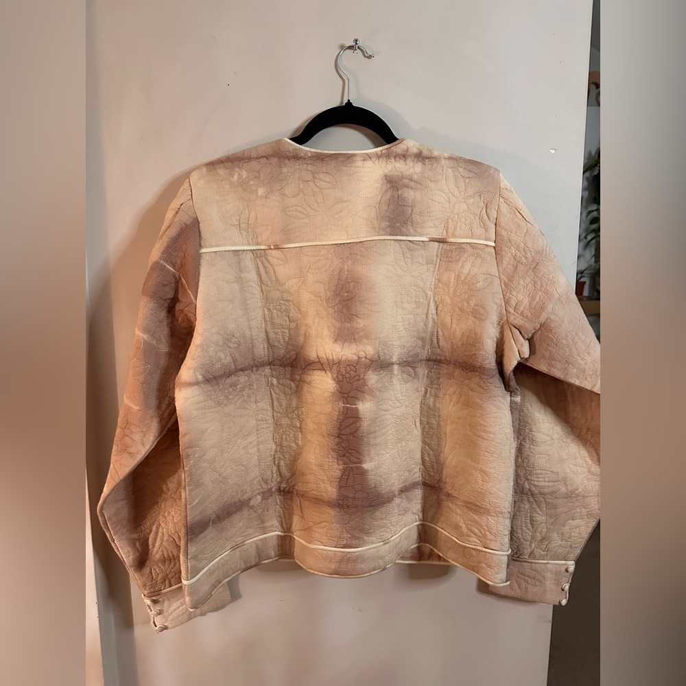 Llani from Free People Tie Dye Bomber Jacket Size L - Picture 5 of 7
